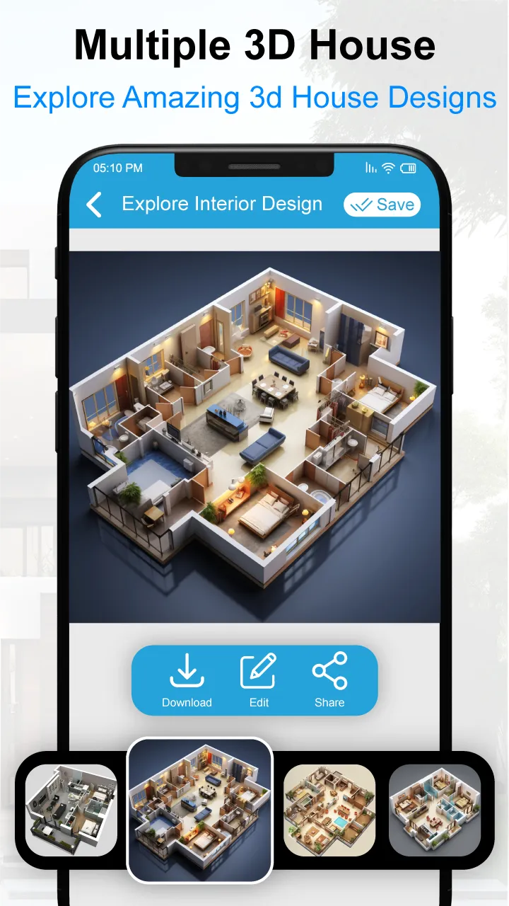 House Design 3D Floor Plan App | Indus Appstore | Screenshot