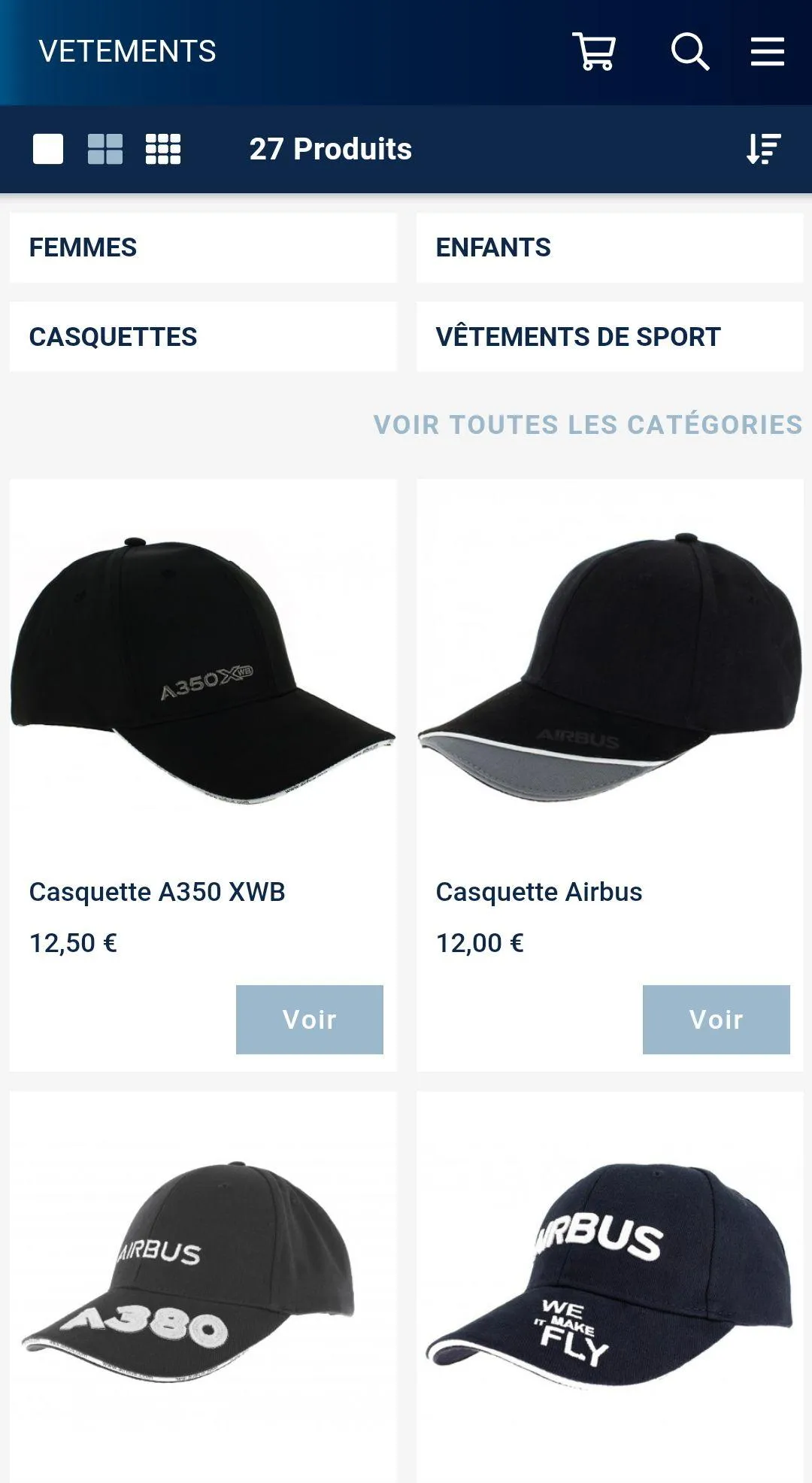 Airbus Shop | Indus Appstore | Screenshot