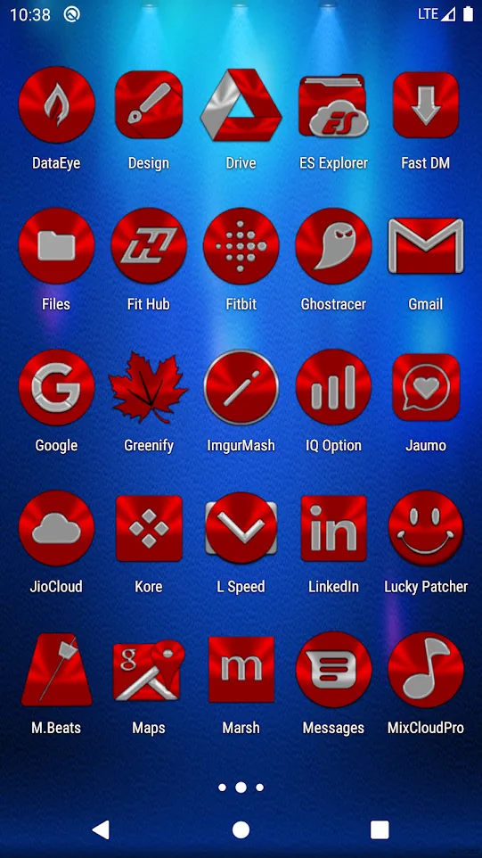 Red Icon Pack | Indus Appstore | Screenshot