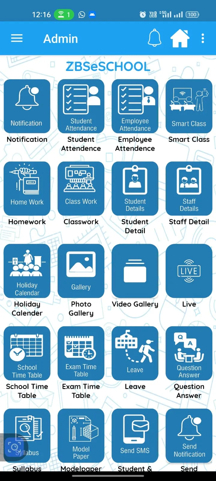 ZBS e School | Indus Appstore | Screenshot