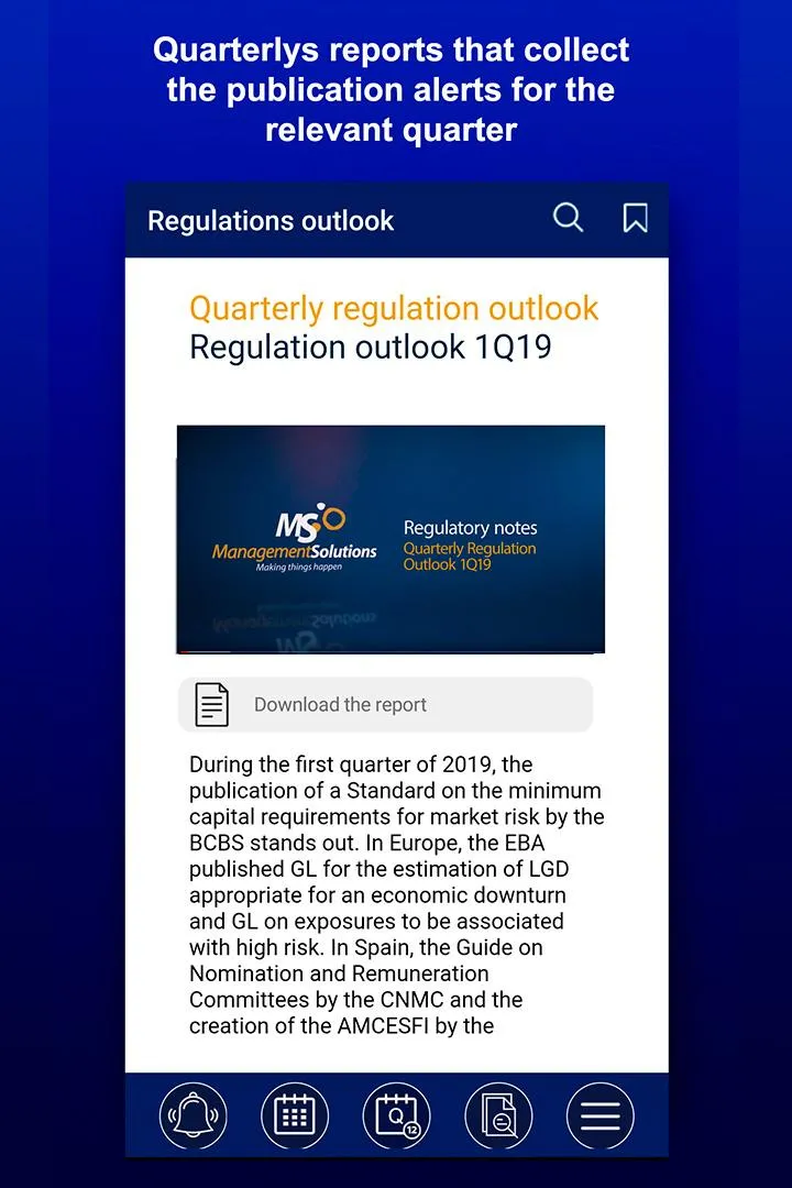 Financial regulatory alerts | Indus Appstore | Screenshot