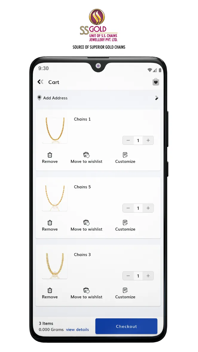 SS Gold Unit Of SS Chains | Indus Appstore | Screenshot