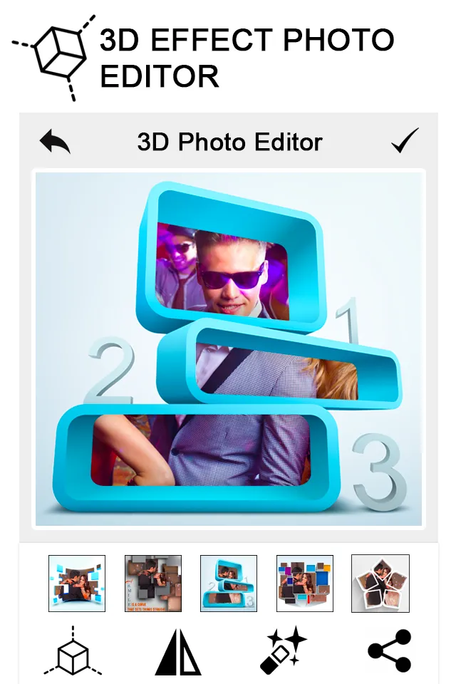 3D Photo Effect Editor : 3D Ar | Indus Appstore | Screenshot