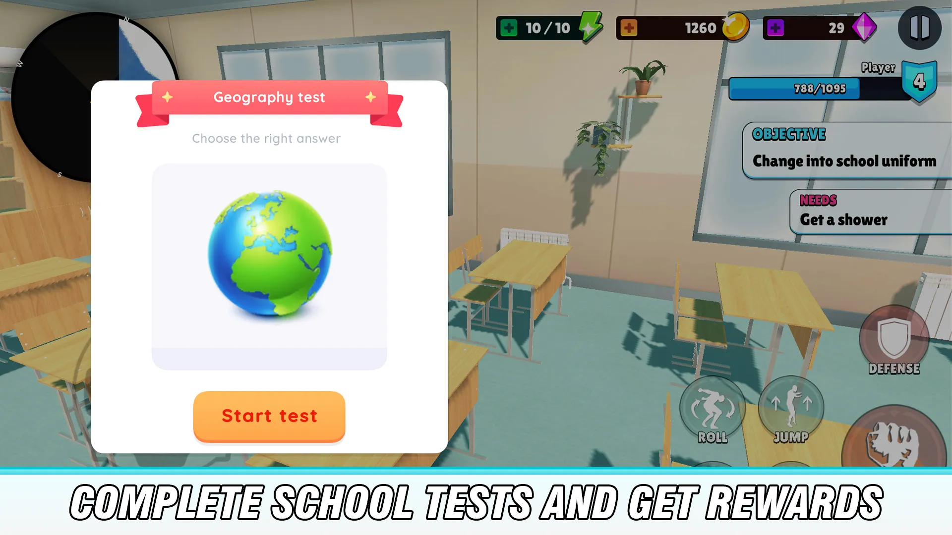 Anime School City Life Sim 3D | Indus Appstore | Screenshot