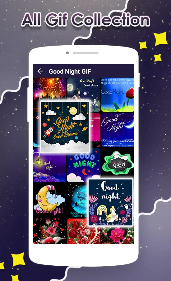 GIF Good Night All Position | Indus Appstore | Screenshot