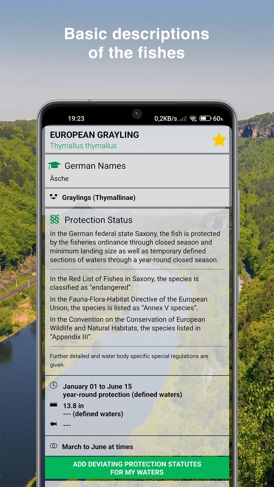 Fishguide Saxony | Indus Appstore | Screenshot