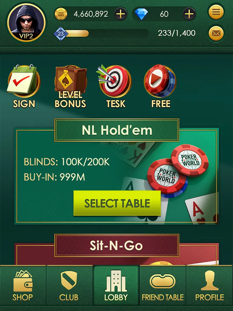 Poker World: Texas hold'em | Indus Appstore | Screenshot