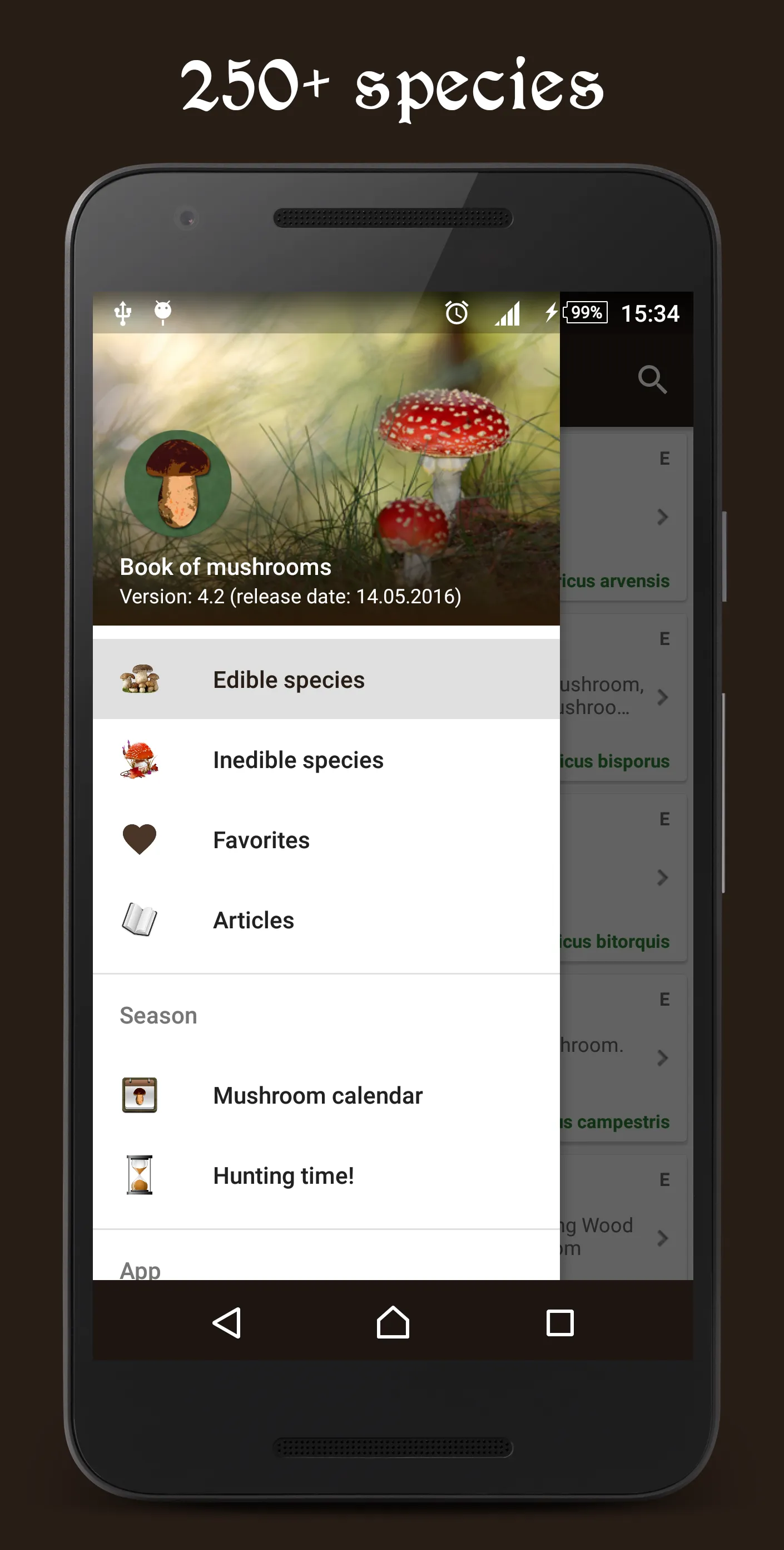 Book of Mushrooms | Indus Appstore | Screenshot