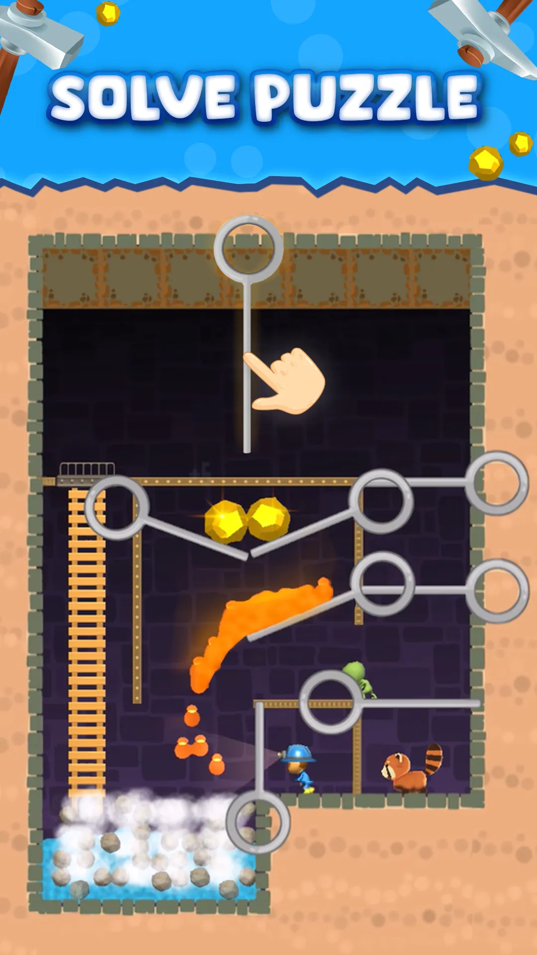 Mine Rescue: Gold Mining Games | Indus Appstore | Screenshot