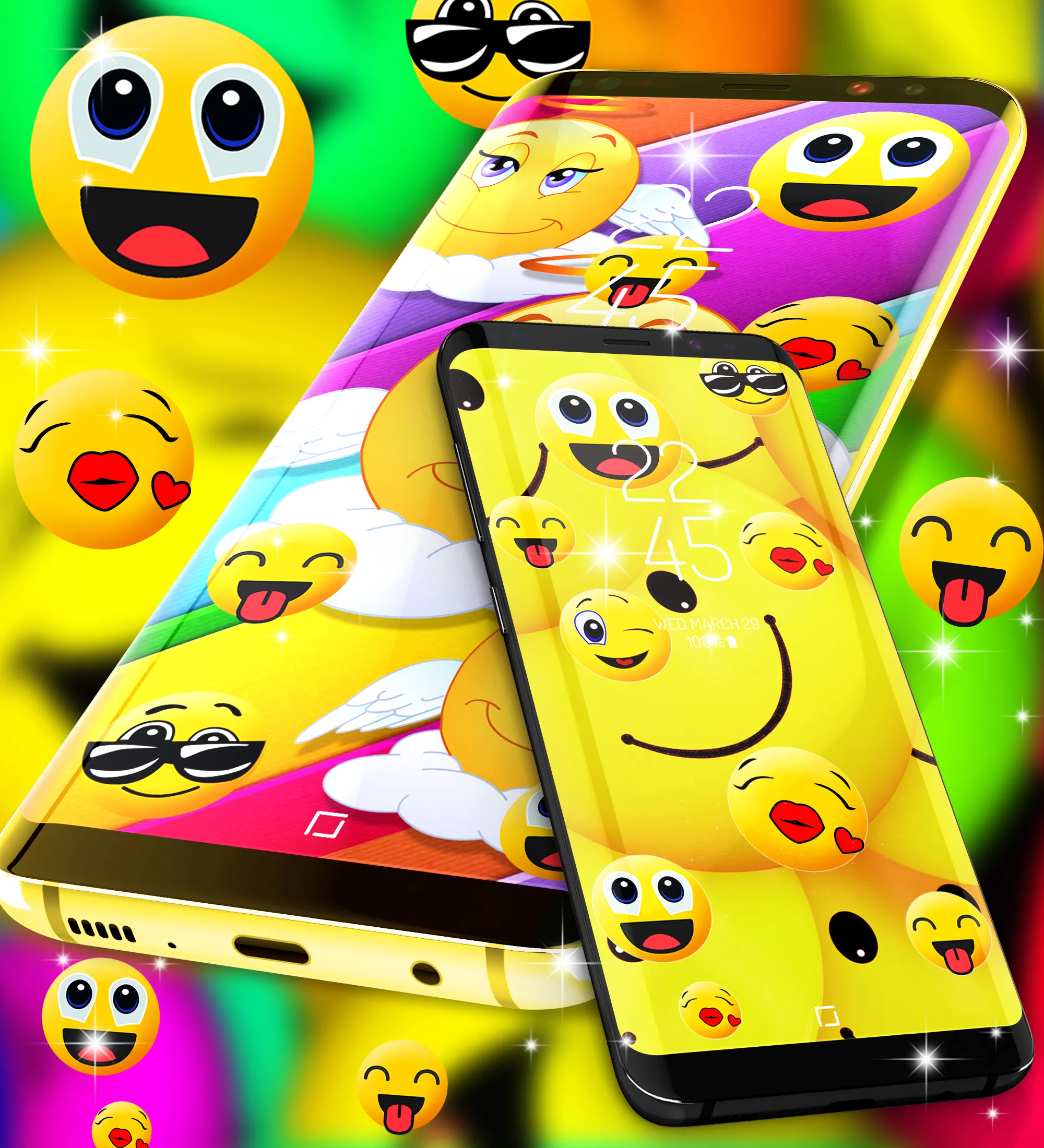 Emoji live wallpaper | Indus Appstore | Screenshot