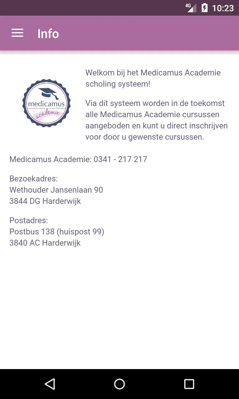 Medicamus Academie nascholing | Indus Appstore | Screenshot