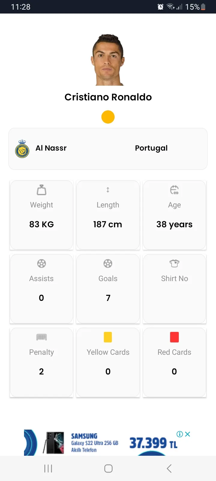 Live Football Scores | Indus Appstore | Screenshot