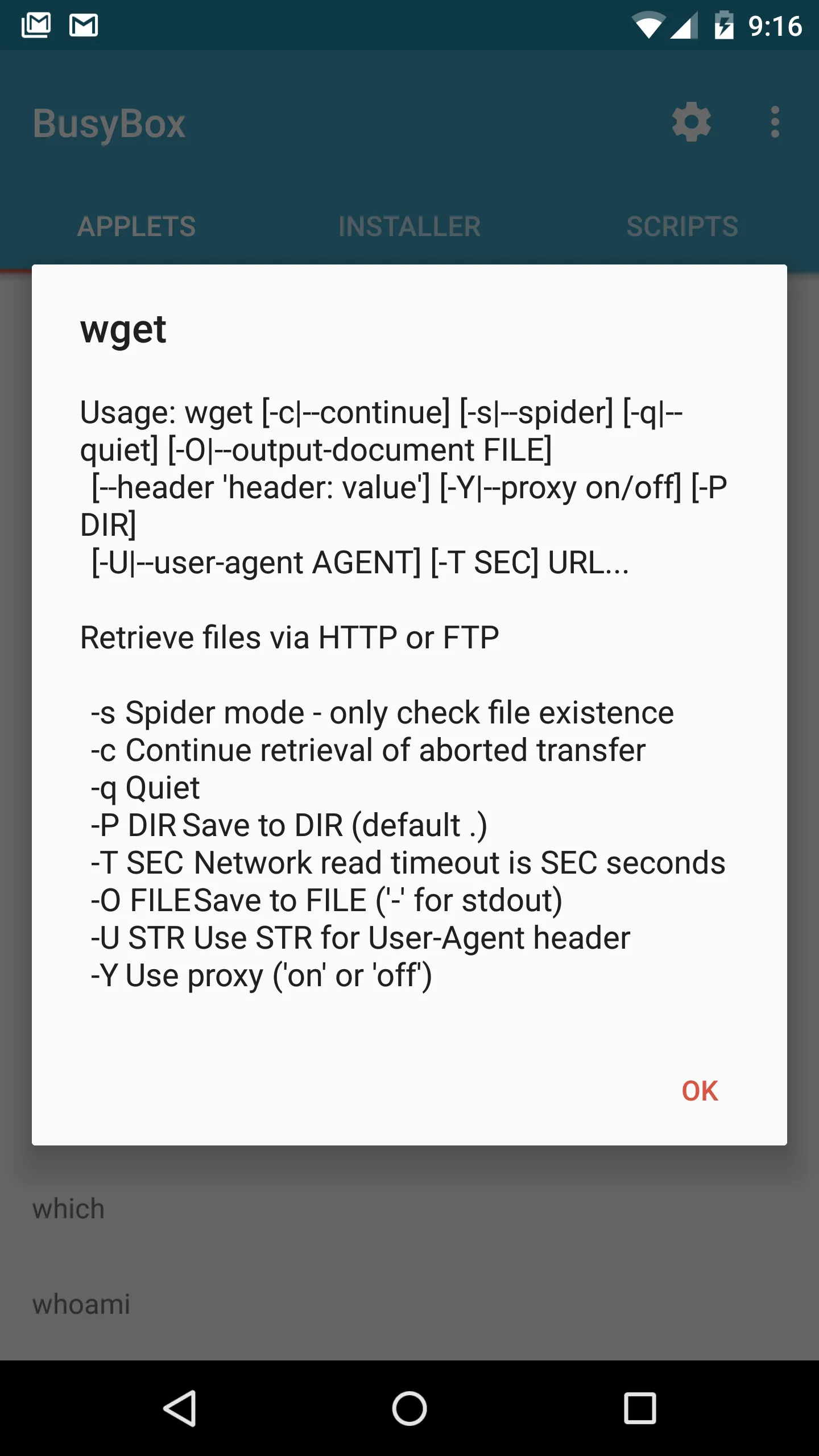 BusyBox for Android | Indus Appstore | Screenshot