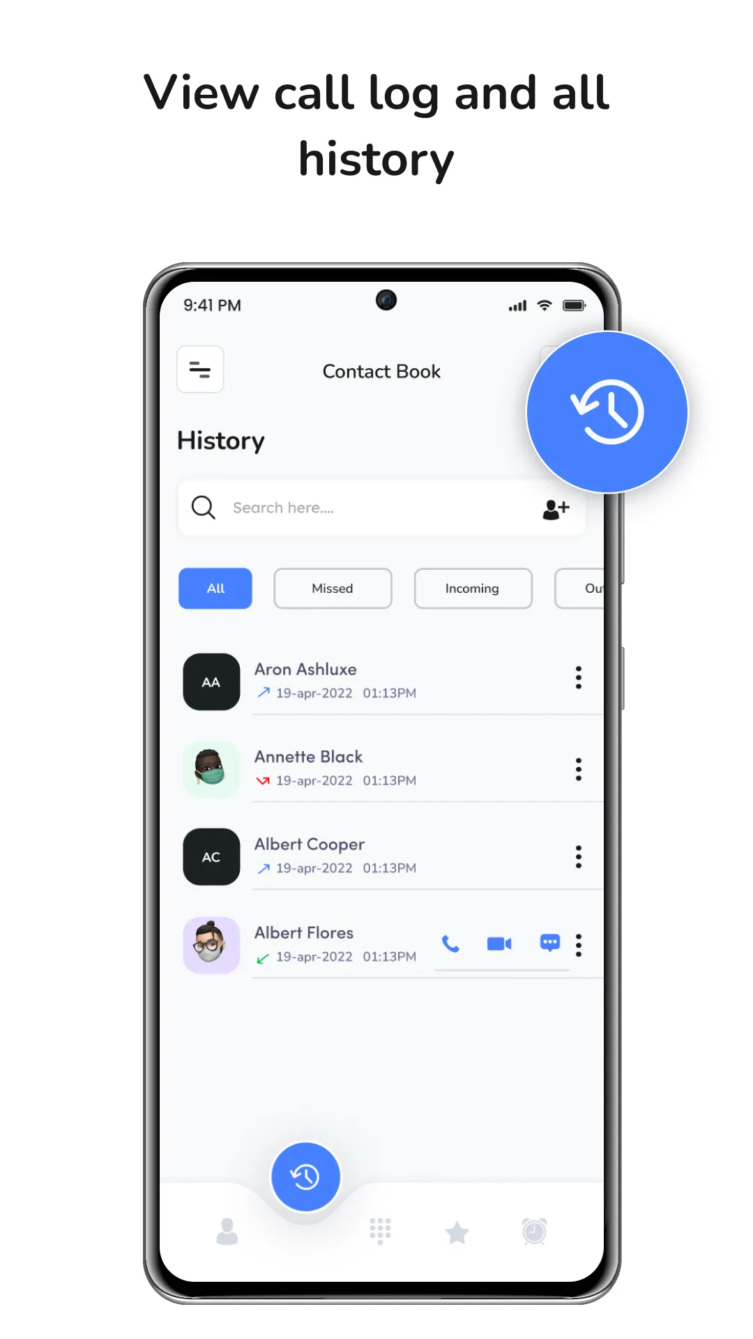 Contacts | Indus Appstore | Screenshot
