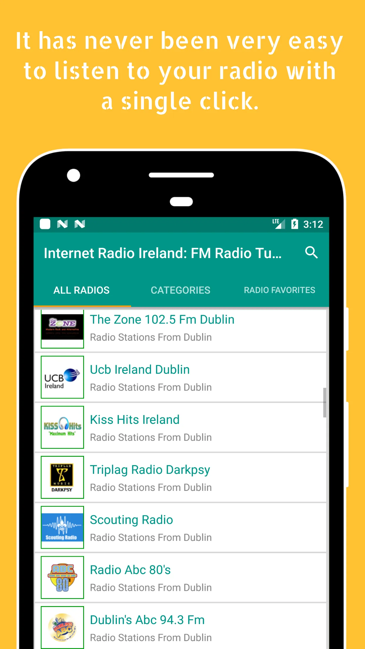 Radio Ireland FM - Radio Irish | Indus Appstore | Screenshot