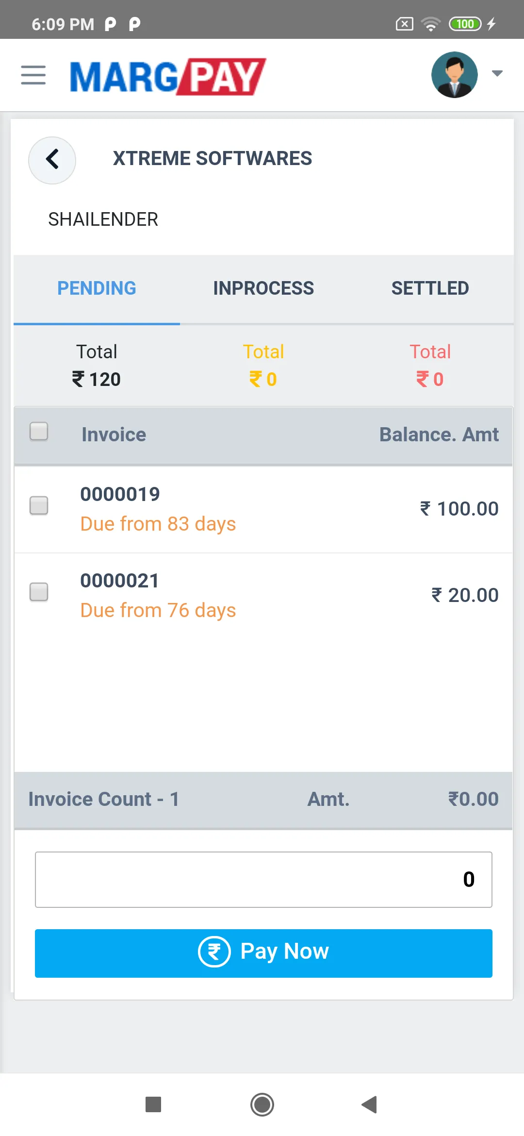 MargPay | Indus Appstore | Screenshot