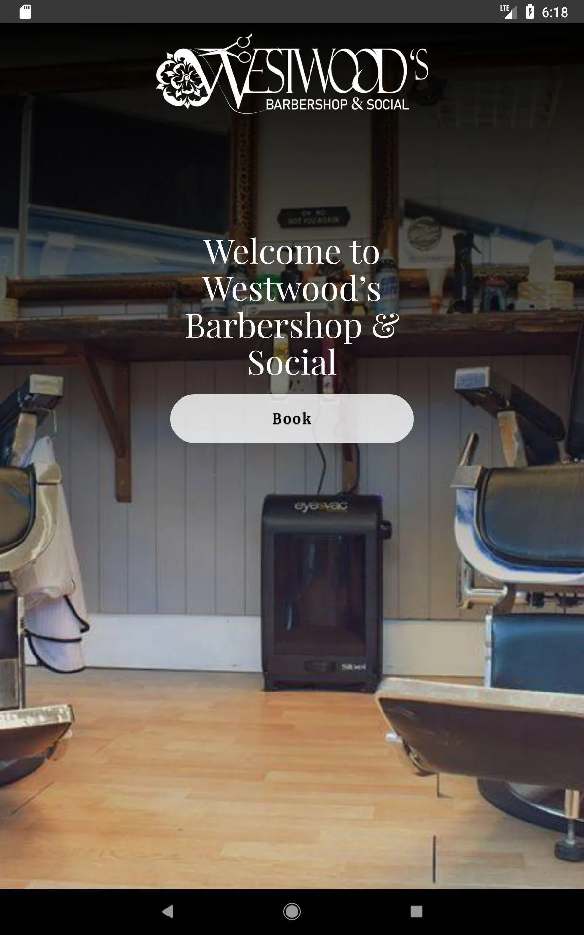 Westwood's Barbershop & Social | Indus Appstore | Screenshot