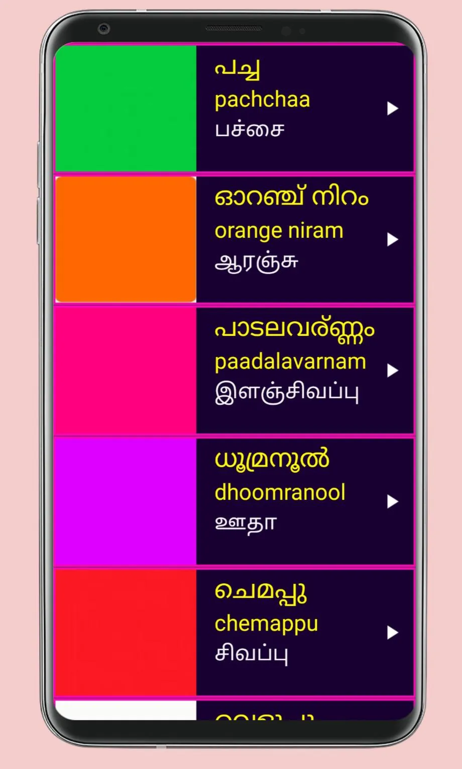 Learn Malayalam From Tamil | Indus Appstore | Screenshot