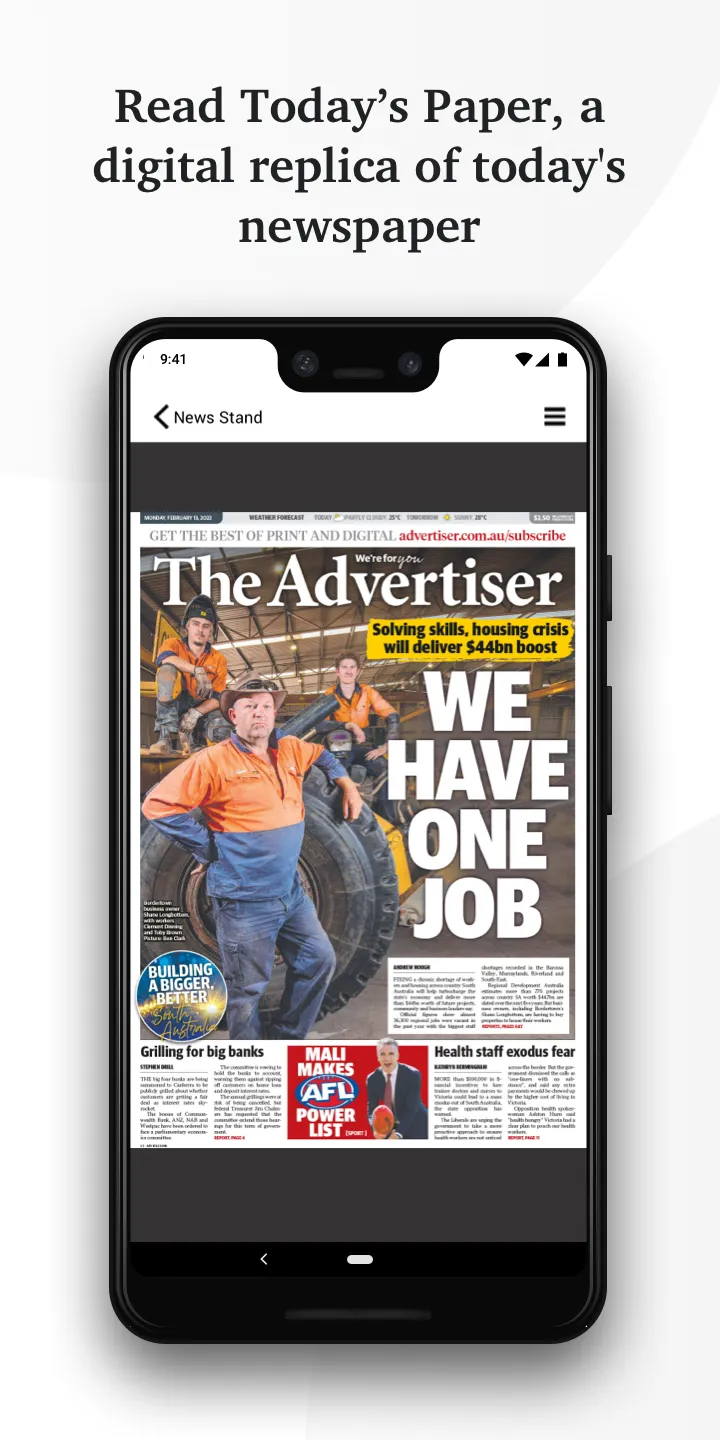 The Advertiser | Indus Appstore | Screenshot