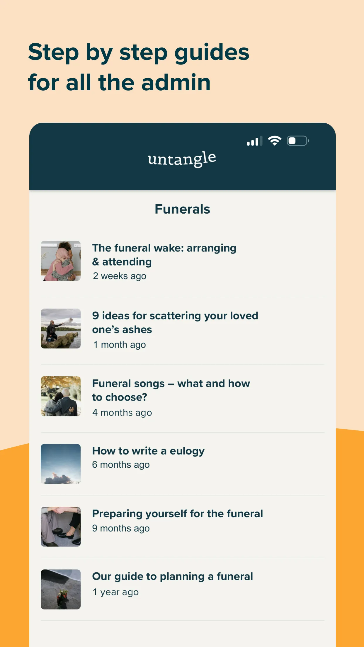 Untangle: Grief Support | Indus Appstore | Screenshot