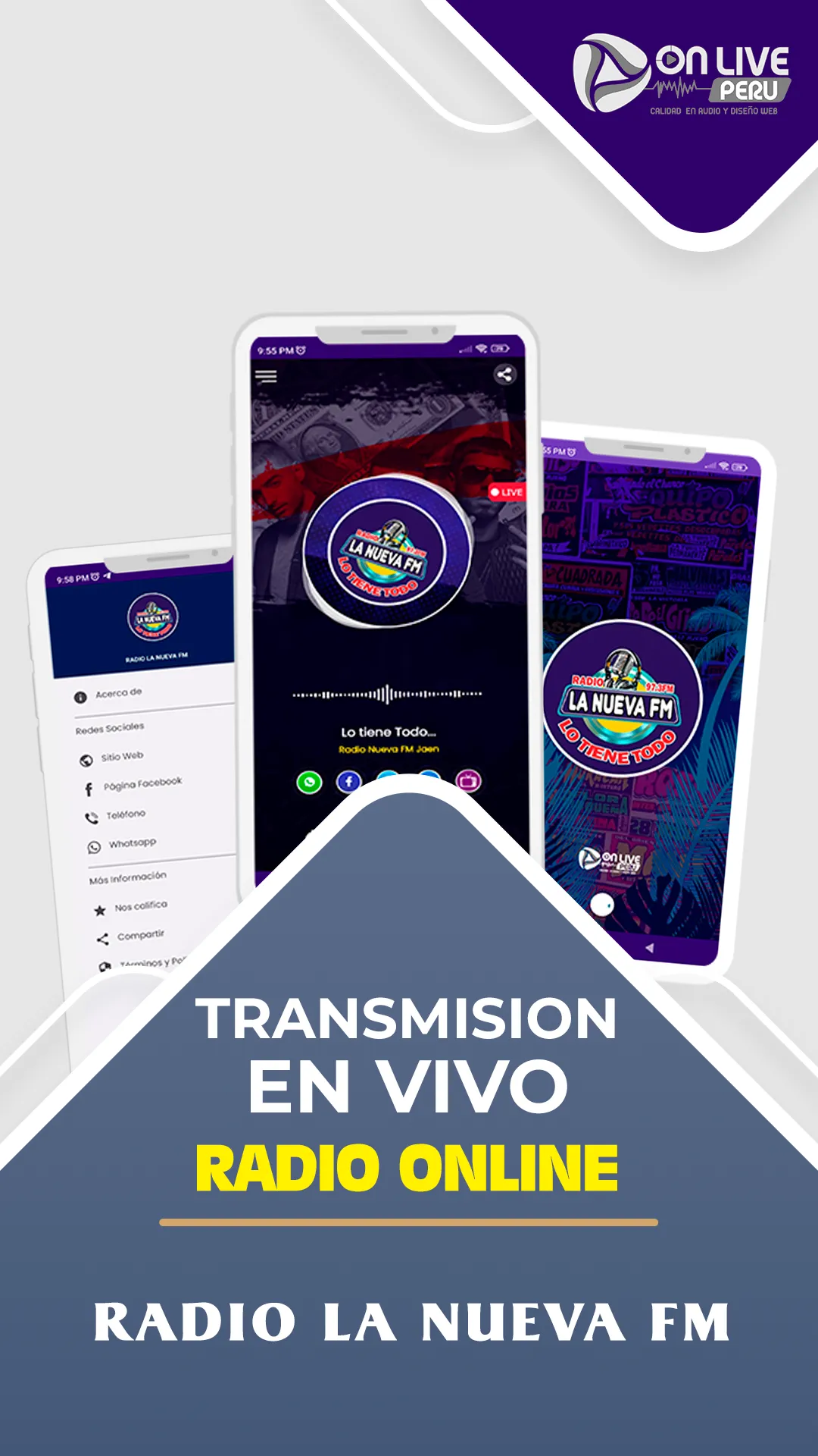 RADIO LA NUEVA FM - 97.3 JAEN | Indus Appstore | Screenshot