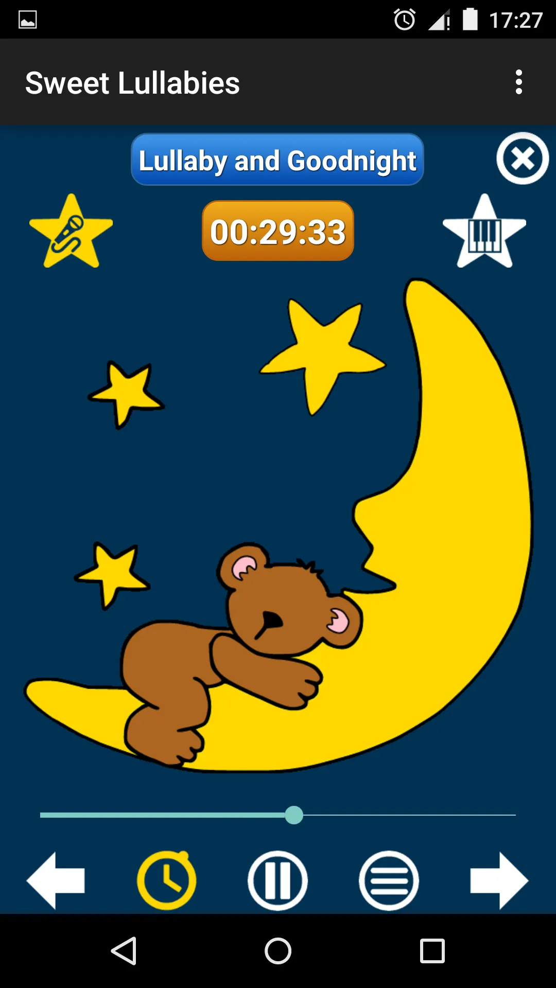 Sweet Lullabies: Voice & Piano | Indus Appstore | Screenshot