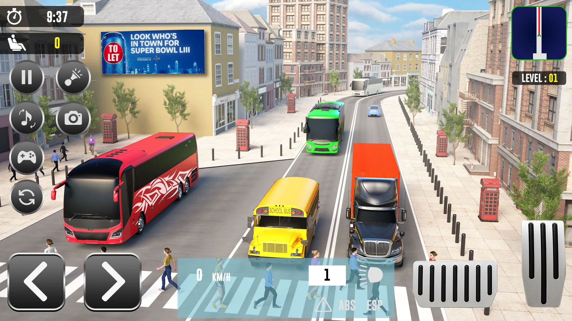 Bus Driving Simulator Bus game | Indus Appstore | Screenshot