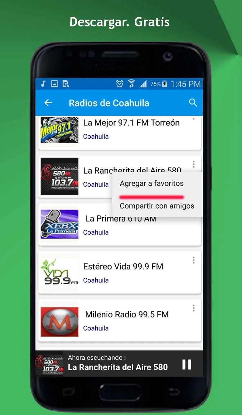 Radios de Coahuila | Indus Appstore | Screenshot