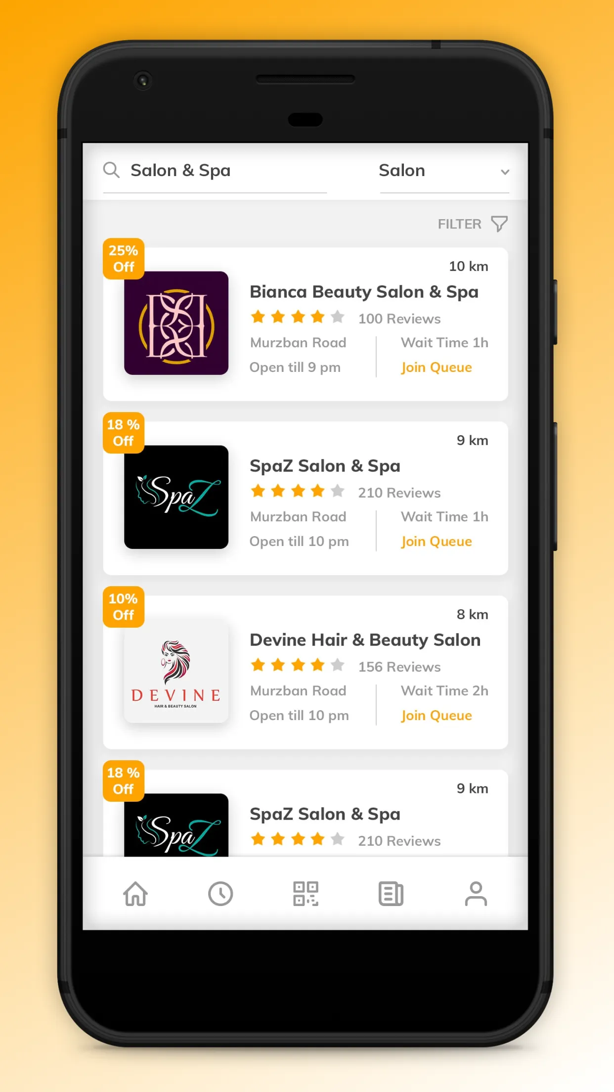 DINGG -Spa & Salon Booking App | Indus Appstore | Screenshot