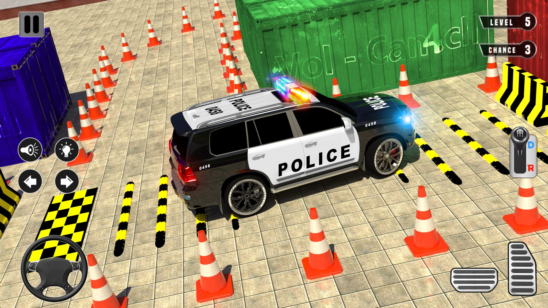 Police Car Games Parking 3D | Indus Appstore | Screenshot