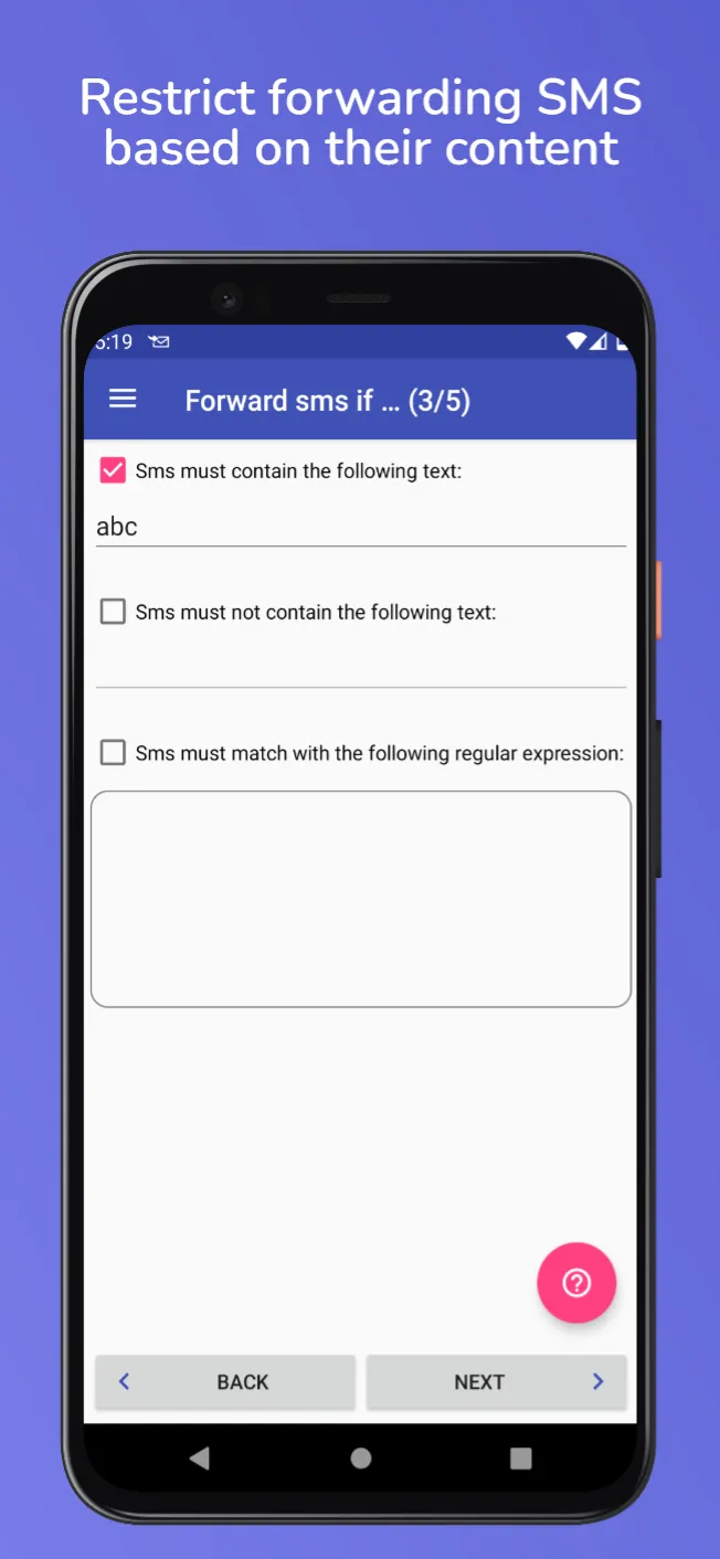 Auto forward SMS to PC / Phone | Indus Appstore | Screenshot