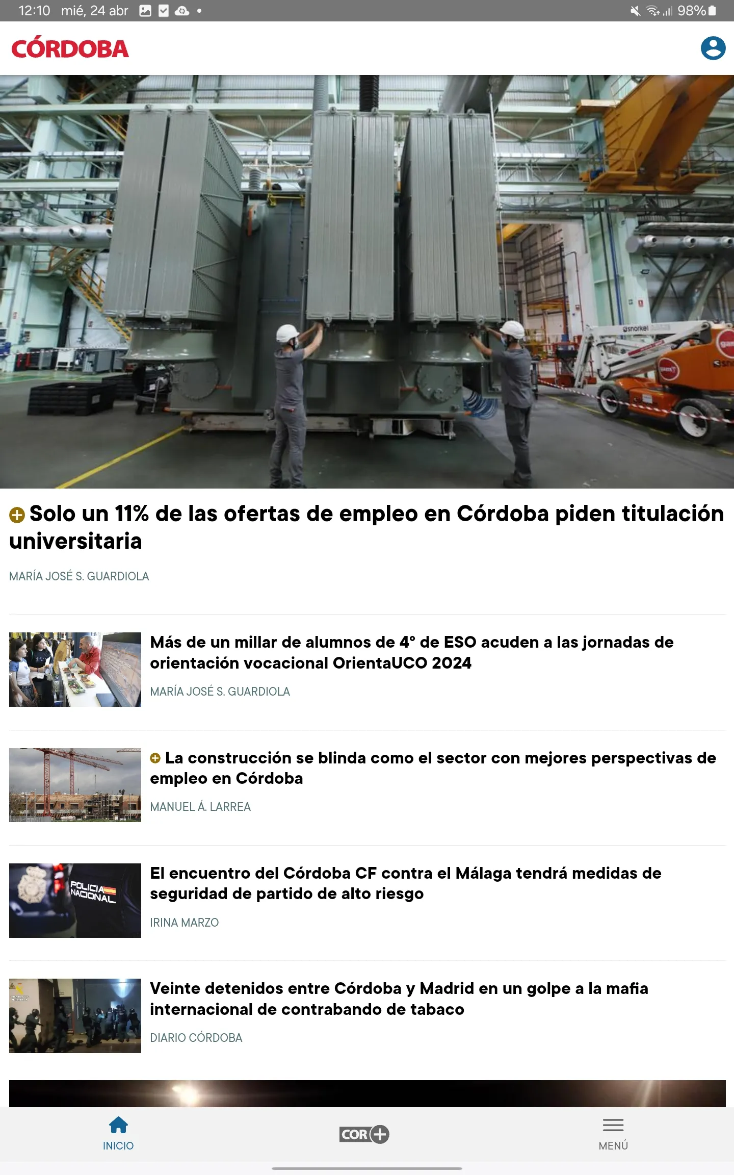 DIARIO CÓRDOBA | Indus Appstore | Screenshot