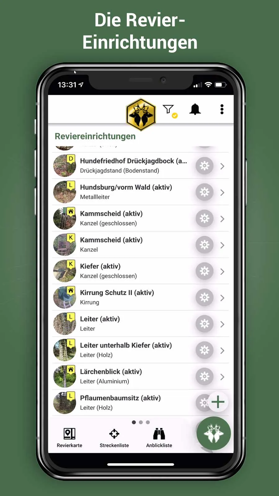 REVIERWELT: Wildkameras | Indus Appstore | Screenshot