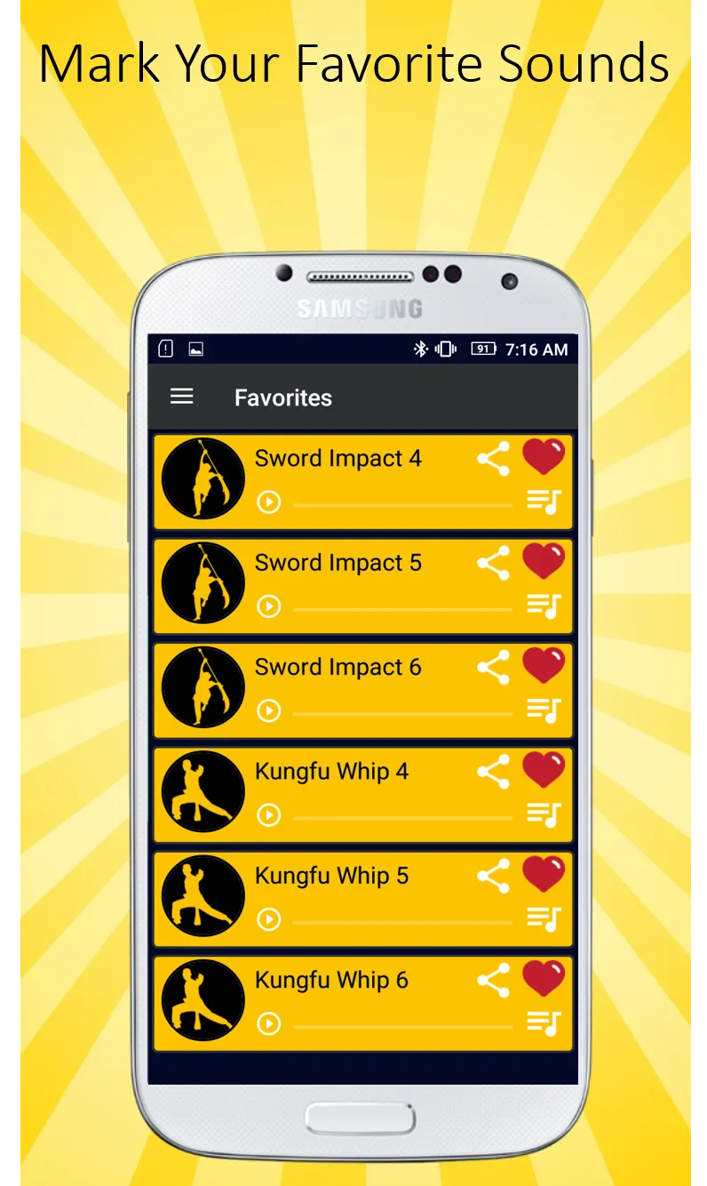 Kung Fu Fighting Soundboard | Indus Appstore | Screenshot