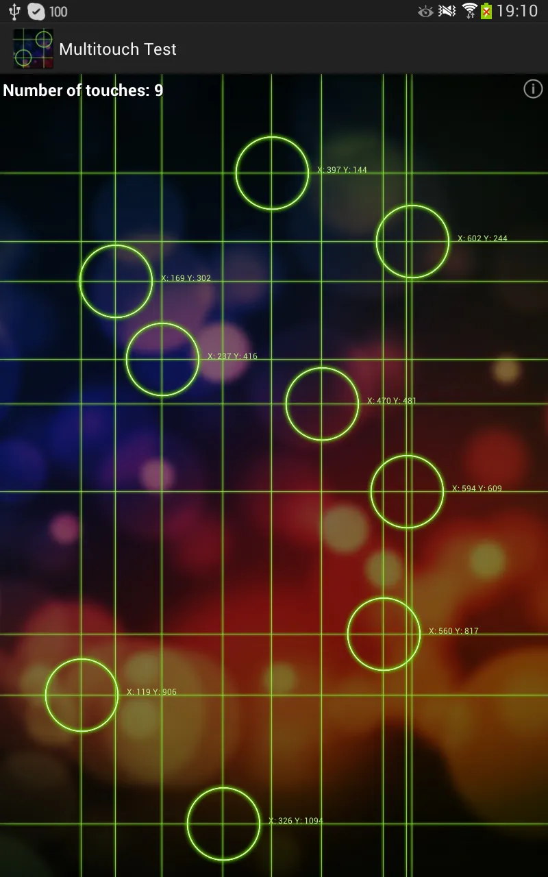 Multitouch Test | Indus Appstore | Screenshot
