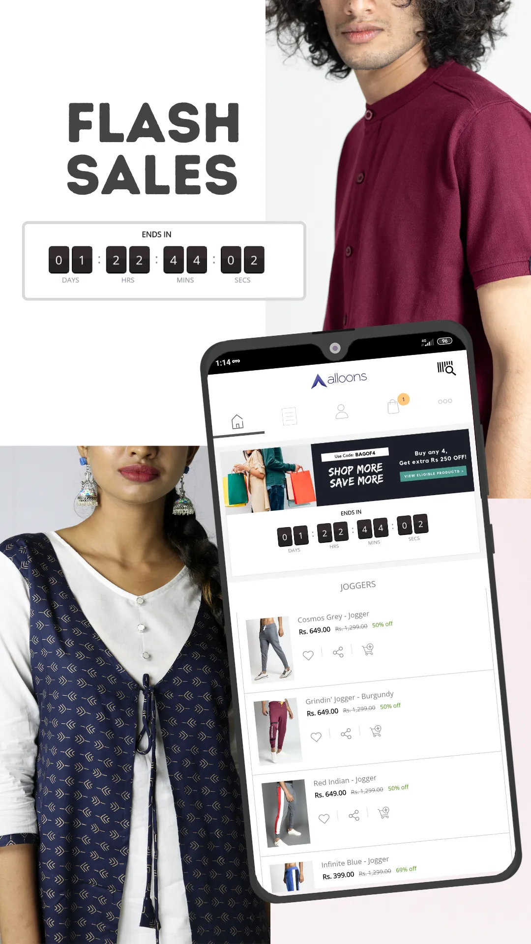 Alloons Online Shopping App -  | Indus Appstore | Screenshot