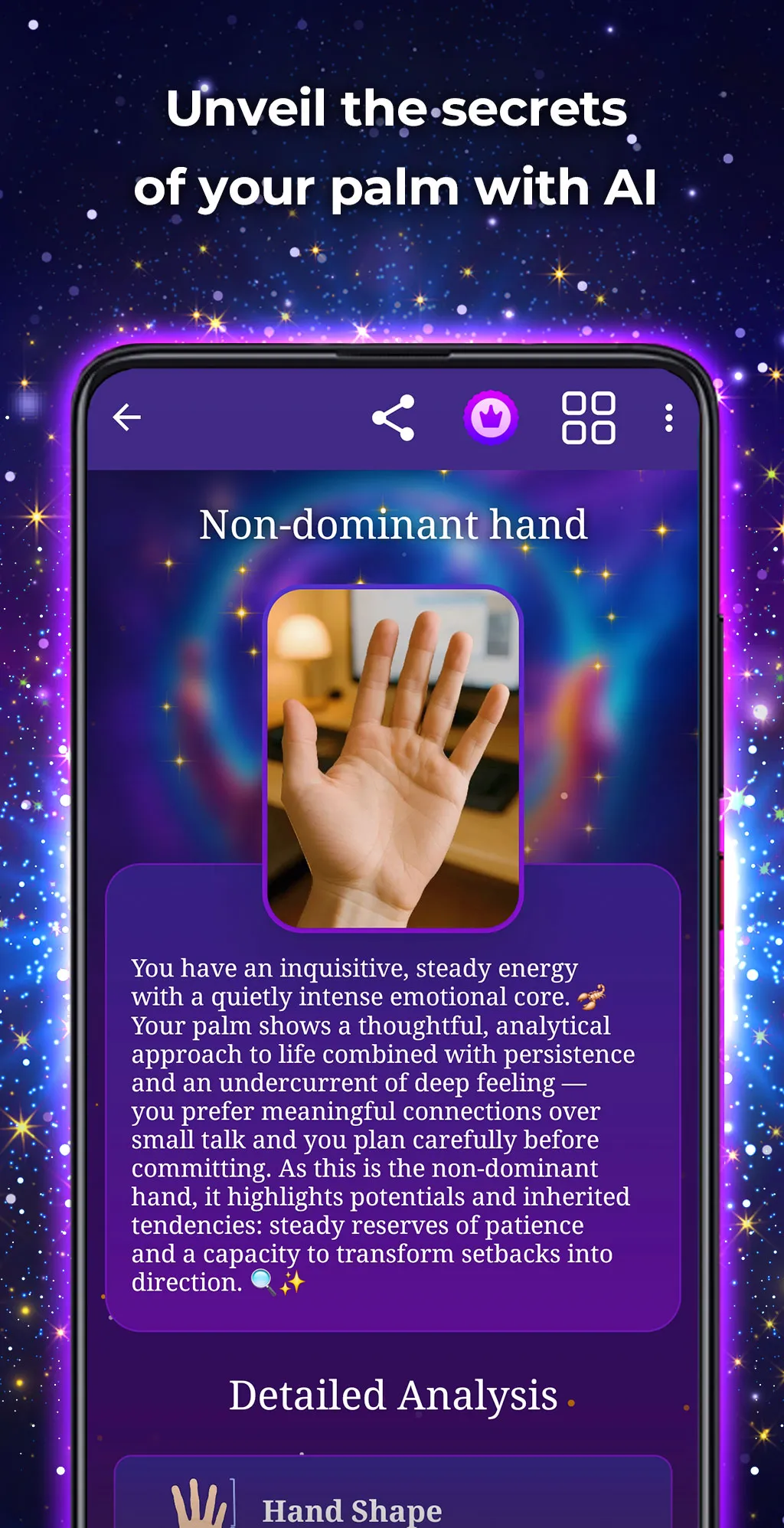 Palm Reading AI – Hand Scanner | Indus Appstore | Screenshot