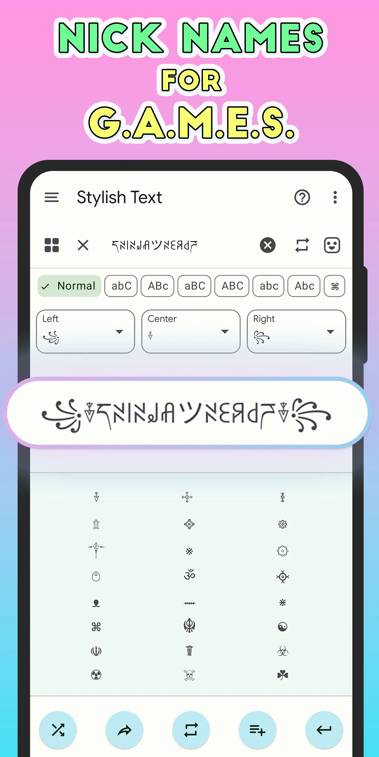 Stylish Text - Fonts Keyboard | Indus Appstore | Screenshot