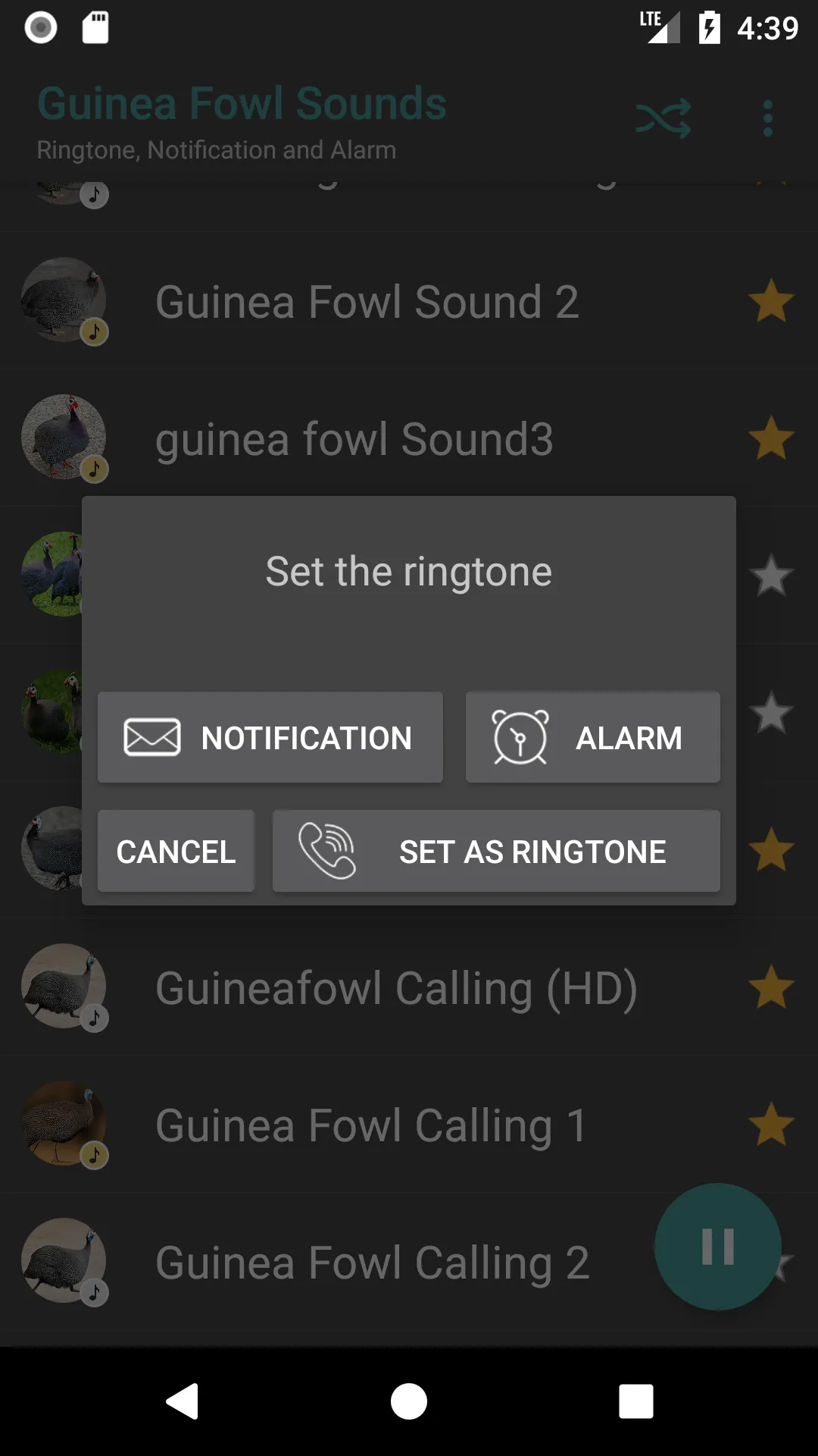 Guinea Fowl Sounds & Calls | Indus Appstore | Screenshot