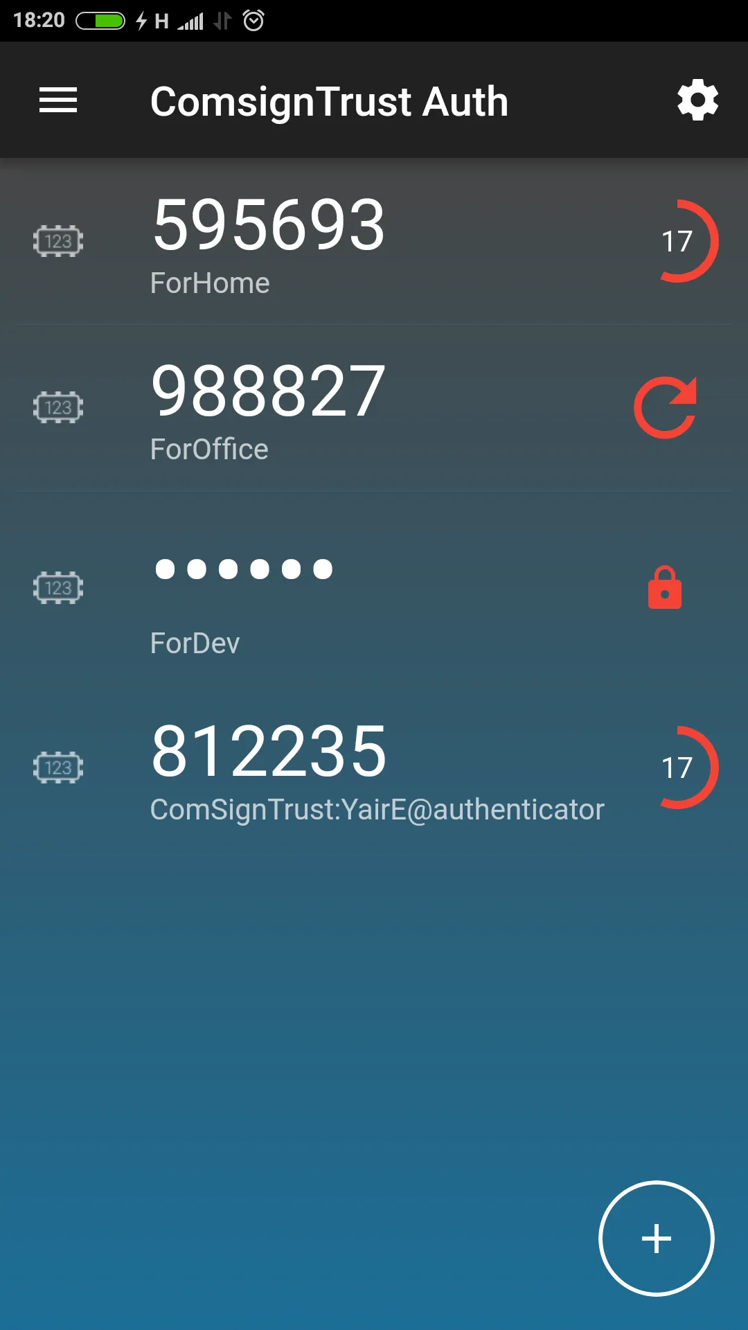 Comsign Authenticator | Indus Appstore | Screenshot