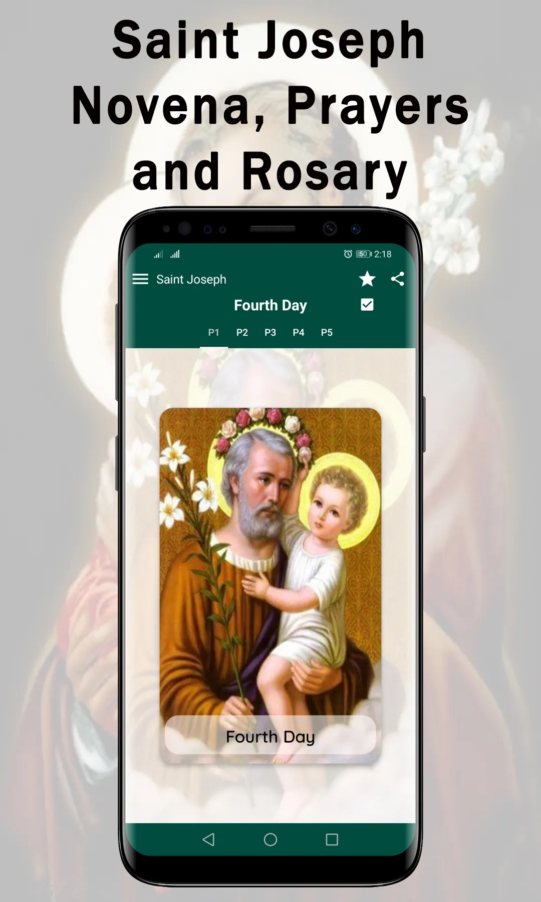 Novena To St. Joseph, Prayers | Indus Appstore | Screenshot