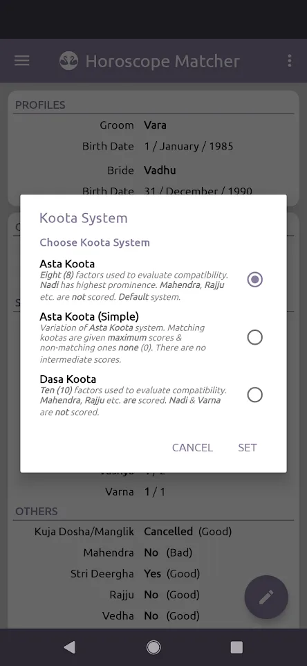 Horoscope Matcher | Indus Appstore | Screenshot