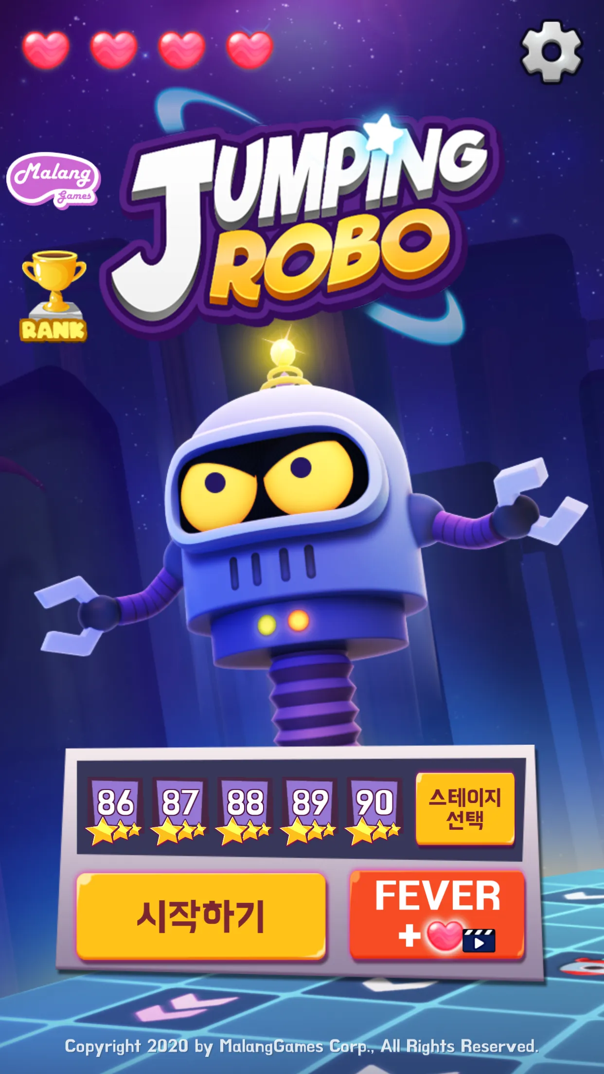 Jumping Robo | Indus Appstore | Screenshot