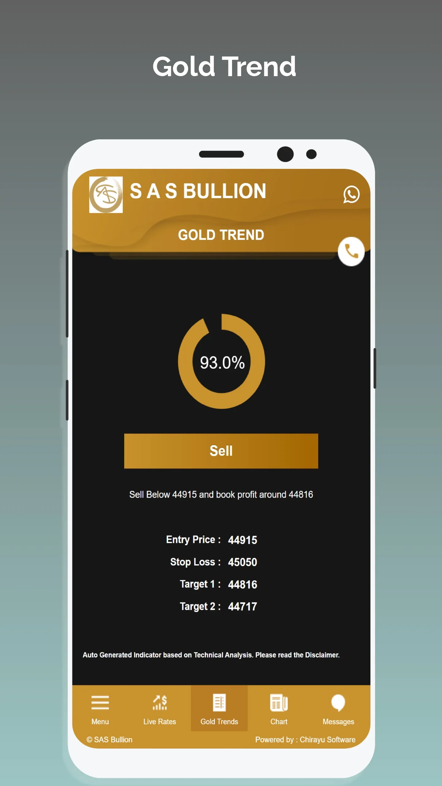 SAS Bullion | Indus Appstore | Screenshot