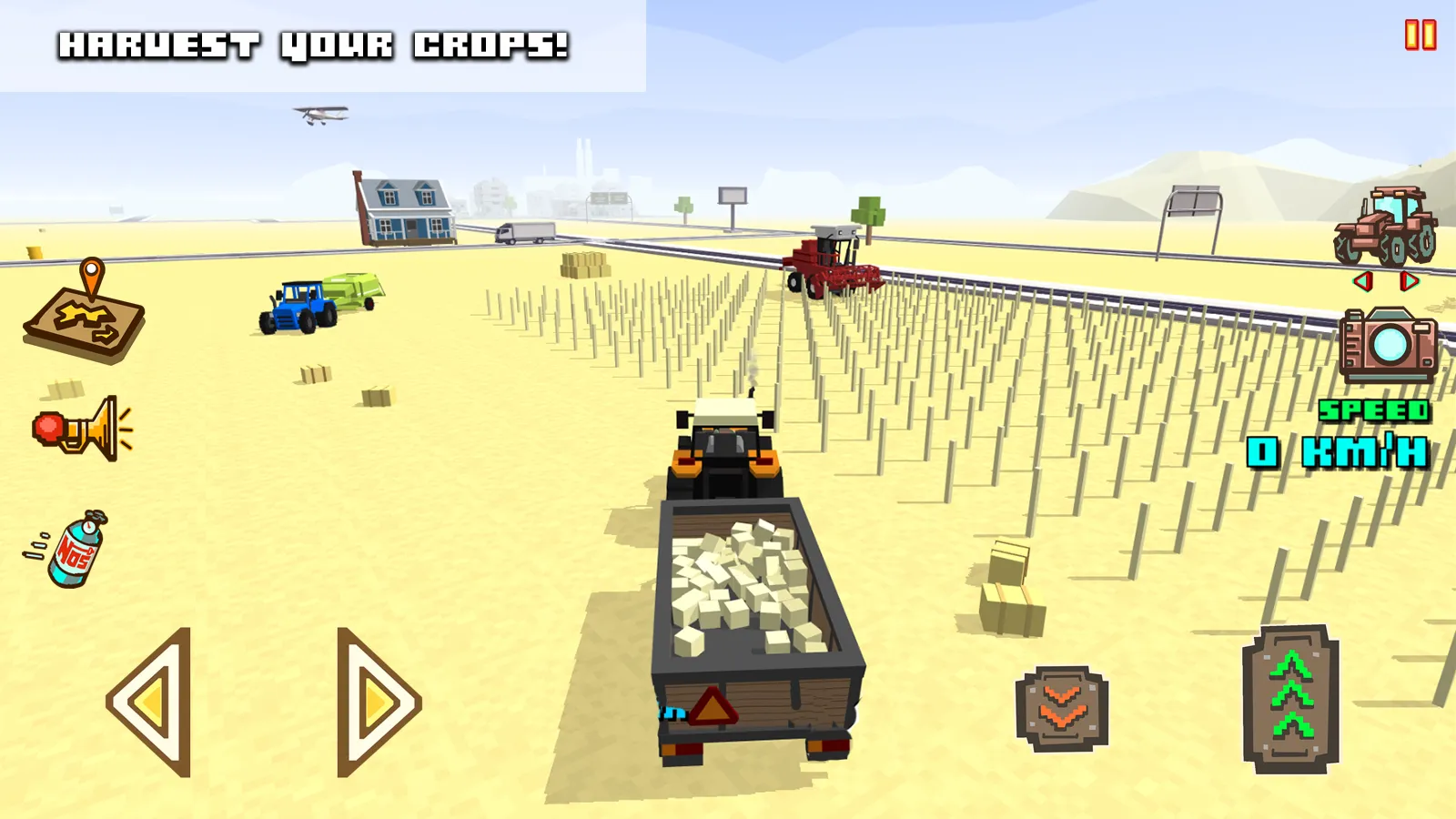 Blocky Farm Racing & Simulator | Indus Appstore | Screenshot