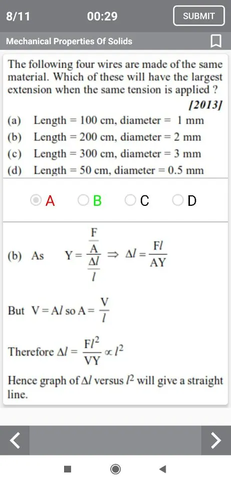 PHYSICS - NEET MCQs MOCK TEST  | Indus Appstore | Screenshot