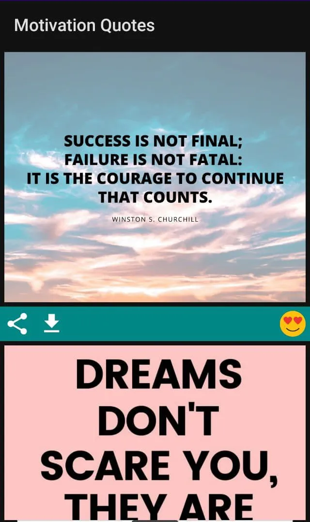 Motivation Quotes | Indus Appstore | Screenshot