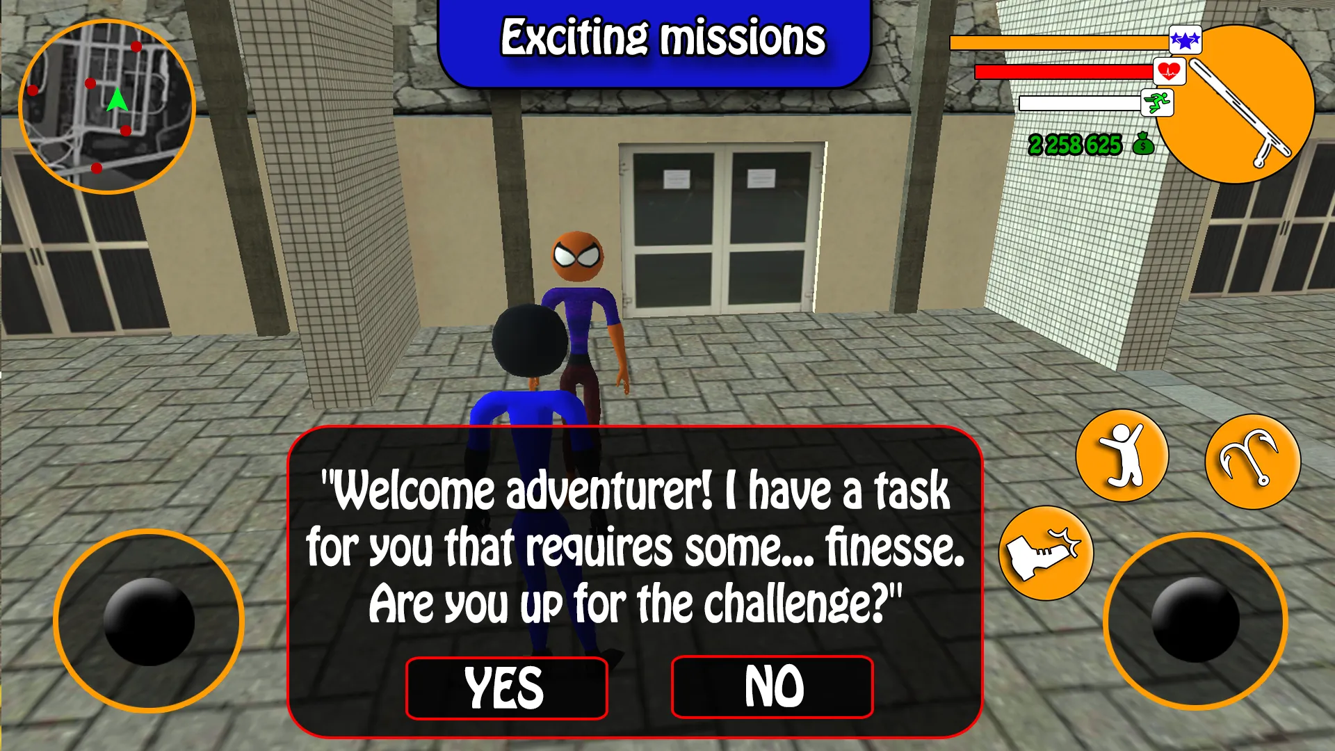 US Police Stickman Hero | Indus Appstore | Screenshot