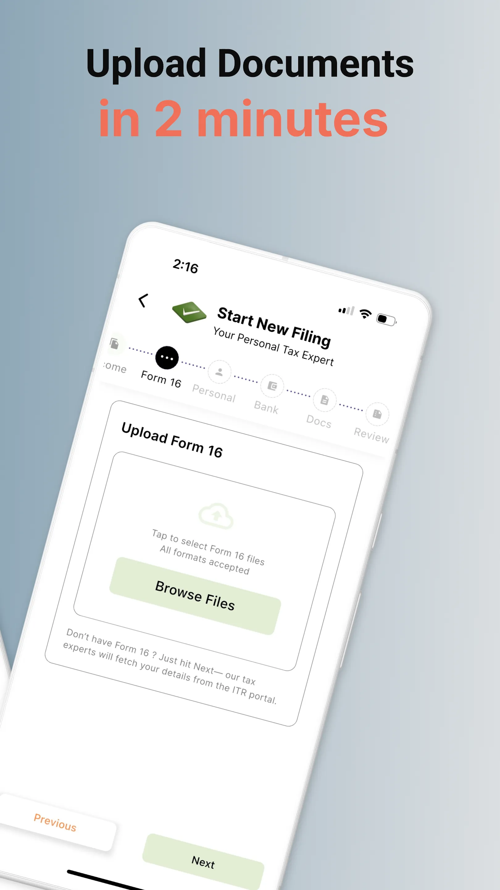 Income Tax Filing, ITR - India | Indus Appstore | Screenshot