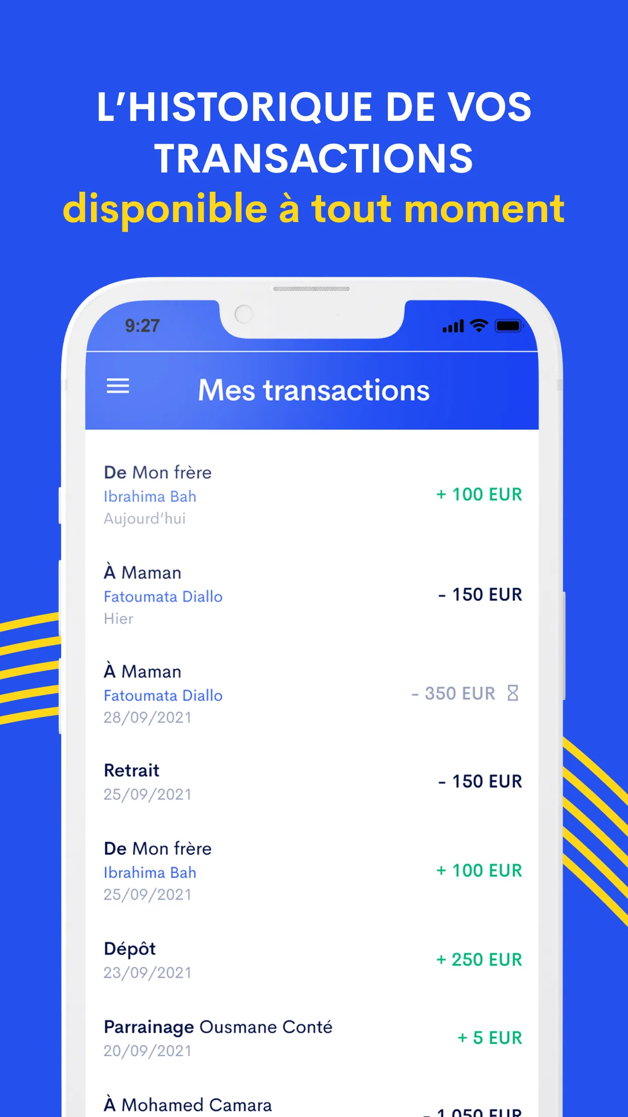 YMO - Transfert d'argent | Indus Appstore | Screenshot